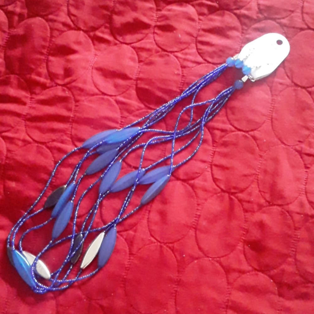 Necklace and earrings